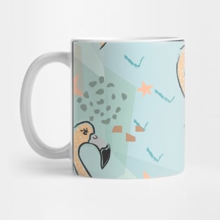 Flamingo Pattern Mug